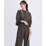 ケープリボンラップワイドパンツセットアップ | RUIRUE BOUTIQUE | 詳細画像10 