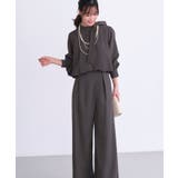 ケープリボンラップワイドパンツセットアップ | RUIRUE BOUTIQUE | 詳細画像8 
