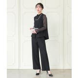 シアースリーブトップス&パンツ2点ドレスセット | RUIRUE BOUTIQUE | 詳細画像3