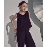 【3点セット】シアークロップドトップス・セットアップパンツドレス | RUIRUE BOUTIQUE | 詳細画像14
