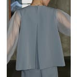 アシンメトリーリボントップスセットアップ | RUIRUE BOUTIQUE | 詳細画像27