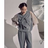 アシンメトリーリボントップスセットアップ | RUIRUE BOUTIQUE | 詳細画像9