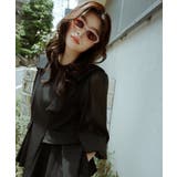 ショルダーリボンペプラムセットアップ | RUIRUE BOUTIQUE | 詳細画像2