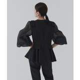 ショルダーリボンペプラムセットアップ | RUIRUE BOUTIQUE | 詳細画像8