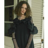 ブラック(BL) | 2WAYバルーントップス×スリムパンツセットアップ | RUIRUE BOUTIQUE