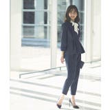 ノーカラーウエストタックペプラムパンツスーツ3点セット | RUIRUE BOUTIQUE | 詳細画像11