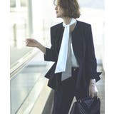 ノーカラーウエストタックペプラムパンツスーツ3点セット | RUIRUE BOUTIQUE | 詳細画像19