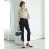 ノーカラーウエストタックペプラムパンツスーツ3点セット | RUIRUE BOUTIQUE | 詳細画像29