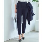 ノーカラーコクーンペプラムスリムパンツスーツ | RUIRUE BOUTIQUE | 詳細画像11 