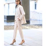 ノーカラーコクーンペプラムスリムパンツスーツ | RUIRUE BOUTIQUE | 詳細画像12 