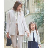 ノーカラーコクーンペプラムスリムパンツスーツ | RUIRUE BOUTIQUE | 詳細画像18 