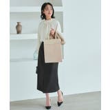 クロップドランタンスリーブジャケット&ロングタイトスカートスーツ | RUIRUE BOUTIQUE | 詳細画像15