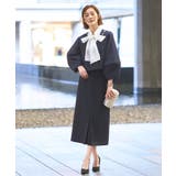 クロップドランタンスリーブジャケット&ロングタイトスカートスーツ | RUIRUE BOUTIQUE | 詳細画像17