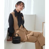 パールボタンジレ＆スリムストレートパンツ | RUIRUE BOUTIQUE | 詳細画像13 