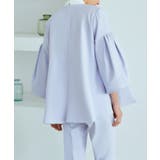 ノーカラーフレアースリーブパンツスーツ | RUIRUE BOUTIQUE | 詳細画像13 