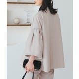 ノーカラーフレアースリーブパンツスーツ | RUIRUE BOUTIQUE | 詳細画像18 