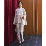 ノーカラーフレアジャケット＆テーパードパンツセットアップスーツ | RUIRUE BOUTIQUE | 詳細画像10 