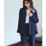 サイドプリーツジャケット&テーパードパンツセットアップスーツ | RUIRUE BOUTIQUE | 詳細画像11