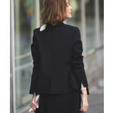 【洗える ストレッチ】楽ちんベーシックスーツ ノーカラージャケット | RUIRUE BOUTIQUE | 詳細画像10