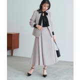 【洗える ストレッチ】楽ちんベーシックスーツ ノーカラージャケット | RUIRUE BOUTIQUE | 詳細画像14