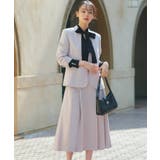 【洗える ストレッチ】楽ちんベーシックスーツ ノーカラージャケット | RUIRUE BOUTIQUE | 詳細画像15