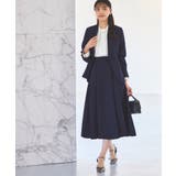 【洗える ストレッチ】楽ちんベーシックスーツ ノーカラージャケット | RUIRUE BOUTIQUE | 詳細画像2