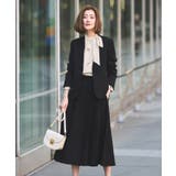 【洗える ストレッチ】楽ちんベーシックスーツ ノーカラージャケット | RUIRUE BOUTIQUE | 詳細画像8