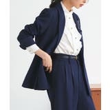 【洗える ストレッチ】楽ちんベーシックスーツ スリットヘムテーラードジャケット | RUIRUE BOUTIQUE | 詳細画像11