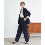 【洗える ストレッチ】楽ちんベーシックスーツ スリットヘムテーラードジャケット | RUIRUE BOUTIQUE | 詳細画像12