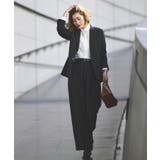 【洗える ストレッチ】楽ちんベーシックスーツ スリットヘムテーラードジャケット | RUIRUE BOUTIQUE | 詳細画像2