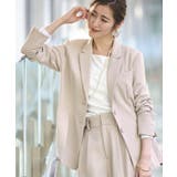【洗える ストレッチ】楽ちんベーシックスーツ スリットヘムテーラードジャケット | RUIRUE BOUTIQUE | 詳細画像9
