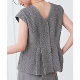 ピークドラペルダブルジャケット＆プリーツトップス＆タックワイドパンツ3点スーツセ… | RUIRUE BOUTIQUE | 詳細画像10 