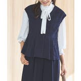 ピークドラペルダブルジャケット＆プリーツトップス＆タックワイドパンツ3点スーツセ… | RUIRUE BOUTIQUE | 詳細画像17 