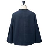 ノーカラーショートフレアジャケットワイドパンツスーツ | RUIRUE BOUTIQUE | 詳細画像15 