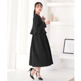 ノーカラーパールペプラムワンピーススーツ | RUIRUE BOUTIQUE | 詳細画像10