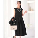 ノーカラーパールペプラムワンピーススーツ | RUIRUE BOUTIQUE | 詳細画像11