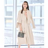 ノーカラーパールペプラムワンピーススーツ | RUIRUE BOUTIQUE | 詳細画像4