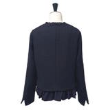 ノーカラーツイードフリルワイドパンツスーツ | RUIRUE BOUTIQUE | 詳細画像17 