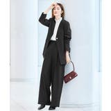 【3点set】 ドレスアップ ジャケットコート＆タックワイドパンツレースケープ | RUIRUE BOUTIQUE | 詳細画像5 