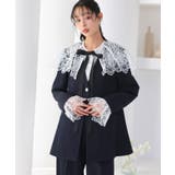 【3点set】 ドレスアップ ジャケットコート＆タックワイドパンツレースケープ | RUIRUE BOUTIQUE | 詳細画像8 