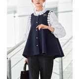 【2点set】 ドレスアップ・ツイードフレアジレ＆スリムテーパードパンツ | RUIRUE BOUTIQUE | 詳細画像5 
