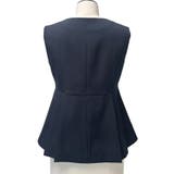 【3点】ピークドラペルジャケット＆ペプラムジレ＆タックワイドパンツセット | RUIRUE BOUTIQUE | 詳細画像24 