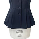 【3点】ピークドラペルジャケット＆ペプラムジレ＆タックワイドパンツセット | RUIRUE BOUTIQUE | 詳細画像27 