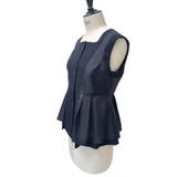 【3点】ピークドラペルジャケット＆ペプラムジレ＆タックワイドパンツセット | RUIRUE BOUTIQUE | 詳細画像35 