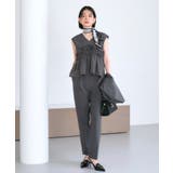 【3点】ノーカラージャケット&フリルトップス&スリムパンツセット | RUIRUE BOUTIQUE | 詳細画像9