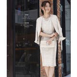 レーシーワンピースセットアップスーツ | RUIRUE BOUTIQUE | 詳細画像17
