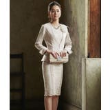 レーシーワンピースセットアップスーツ | RUIRUE BOUTIQUE | 詳細画像18