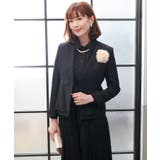 ブラック(BL) | レースシャツワンピースセットアップスーツ | RUIRUE BOUTIQUE