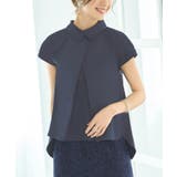 ネイビー(NE) | シャツカラーデザインTシャツ | RUIRUE BOUTIQUE