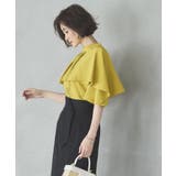 ピンタックケープスタンドカラーブラウス | RUIRUE BOUTIQUE | 詳細画像10